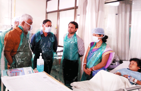 Dengue Patient Sparsh Hospital