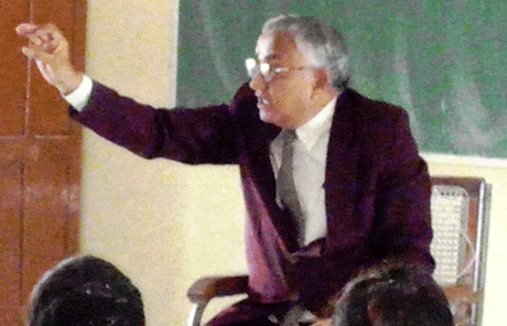Geologist Dr Shandilya