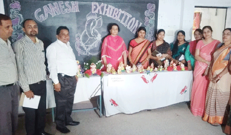 MJ College Ganesh Exhibition