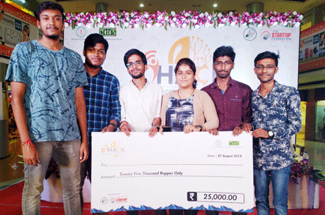 Santosh Rungta Team wins Hackathon