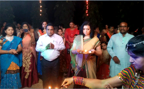 MJ College Garba