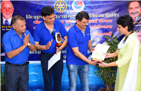 Rotary Club of Bhilai Greater Health Camp