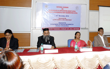 National Maths Seminar at CCET