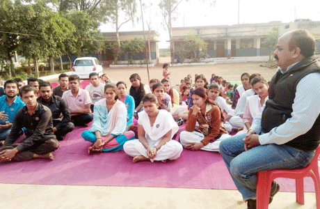 MJ College NSS Camp