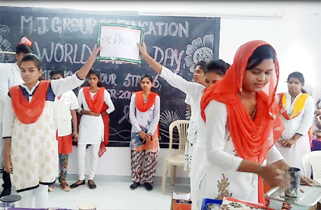 AIDS day celebrated in MJ College