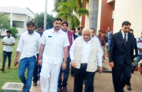 Minister for Higher Education felicitated in  BIT