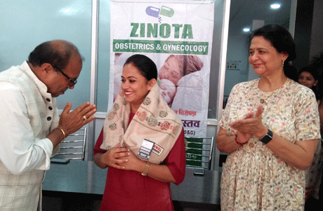 Mothers day celebration at Zinota Polyclinic
