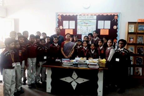 DAV Ispat School celebrates Library Week