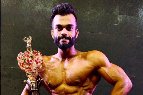 Abhishek wins Champion of Champions title in Body Building