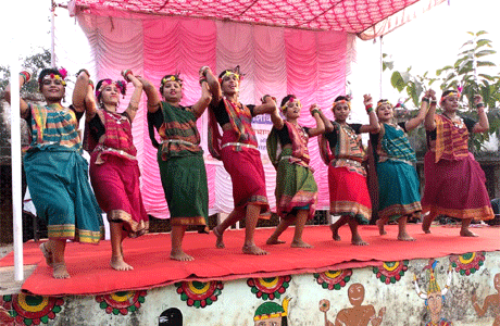 BEd of GDRCST organised community camp at Kumhari