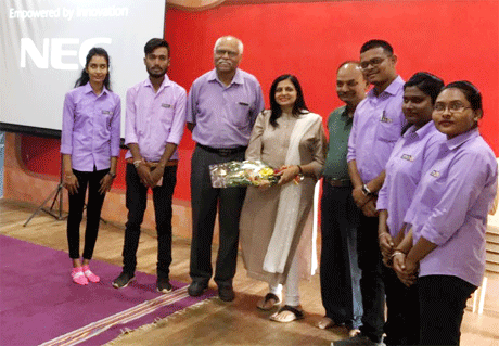 MSW students of GDRCST visit Muskan special school and rehab centre