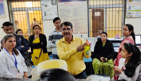 Mushroom Workshop in Shri Shankaracharya Mahavidyalaya