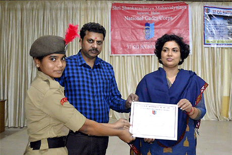 NCC Cadets of SSMV celebrate Pollution Fortnight