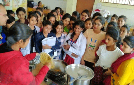 Workshop on Nutrition Diet in Patankar Girls College