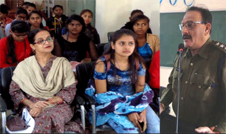 Traffic Workshop at Girls College Durg