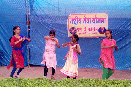 MJ College NSS Camp at Village Samoda