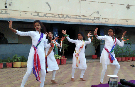 Republic Day Celebrated at MJ College