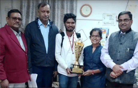 Science College wins Team Trophy in Bhumitra Gupta Debate