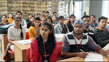 Geology training workshop at science college durg
