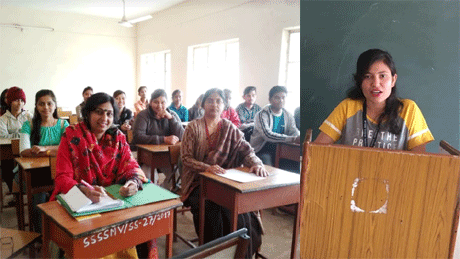 World Hindi Day celebrated at Swaroopanand College Bhilai