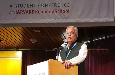 CM Bhupesh Baghel on Guru Ghasidas at Harvard