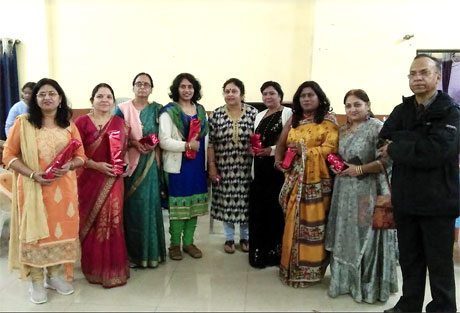 Cooking competition held at Chitragupta Mandir Samiti Sector 6
