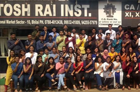 Dr Santosh Rai institute CMA students create history
