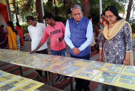 Gou Karuna Abhiyan Pradarshani at Sai Mandir Kumhari
