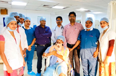 diffuse axonal injury treated in Hitek Superspeciality Hospital
