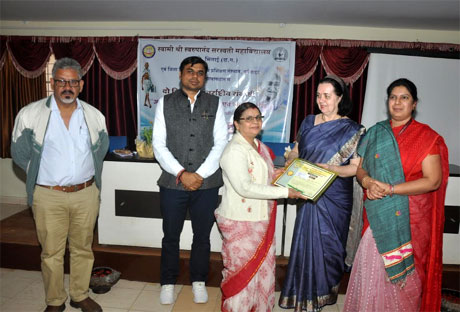 Seminar on Gandhi at SSSSMV