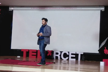 Eshan Sadasivan at TEDxRCET says empathy must for research and development