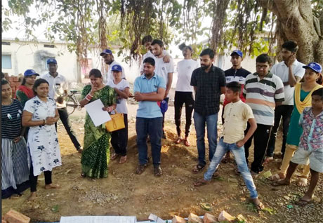 RSR Rungta College NSS Camp at Basin