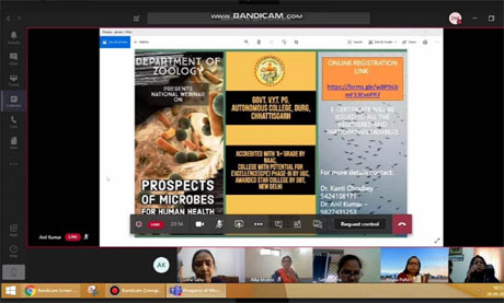 Webinar on Microbes