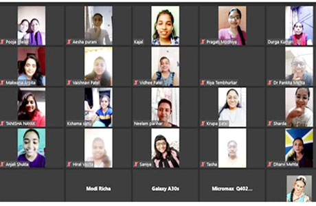 Girls College Durg Webinar on Ek Bharat