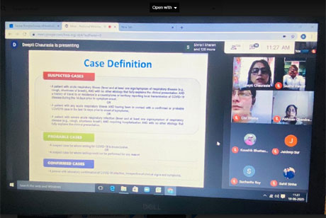 Webinar on Dentistry and COVID