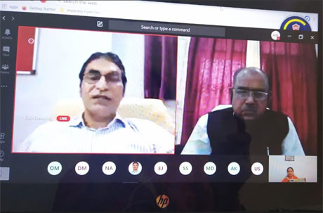 e-workshop on recent trends in research