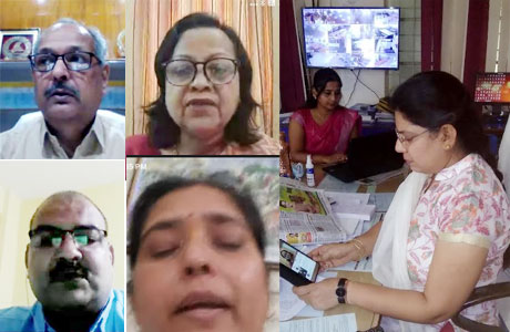 Webinar in Swaroopanand College