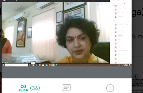 Online Yoga Classes in Shankaracharya Mahavidyalaya