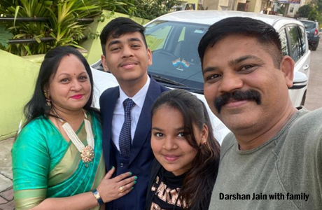 CBSE Topper Darshan Jain