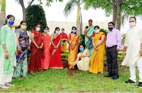 DSCET Guru Purnima and tree plantation