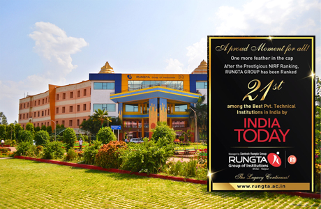 Santosh Rungta Group ranked 21st all over India