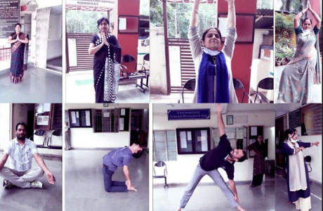 21 day yoga camp at SSSSMV