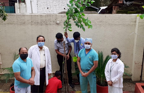 Environment Day at Sparsh Multispeciaiity Hospital Bhilai