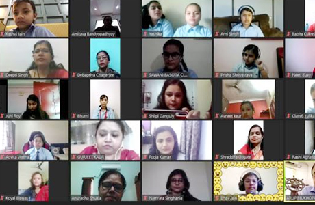Online Teachers Day at RPS Bhilai