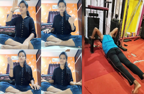 Hit India Fit India at SSSSMV