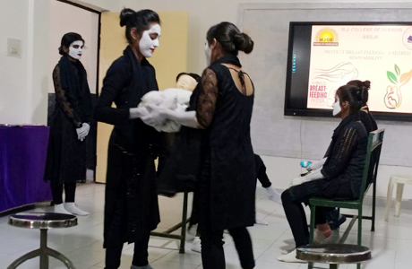 Breast Feeding Mime