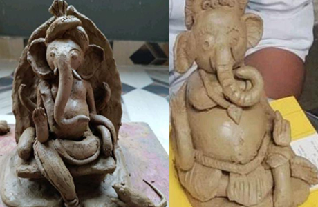 Students excel in Ganesh Making