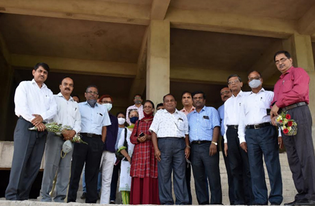 RUSA team inspects upcoming building of HCY University