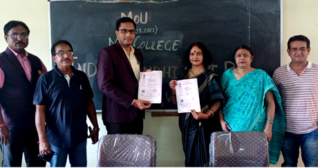 MJ College signs MoU with Vaishali Nagar College