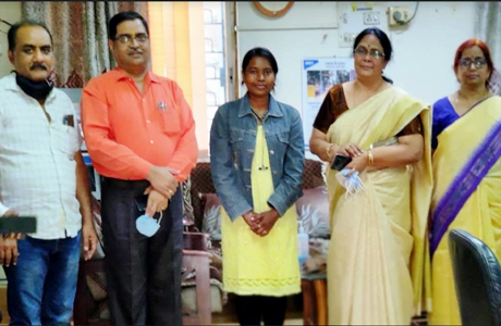 Khushboo of Science College cracks CGPSC